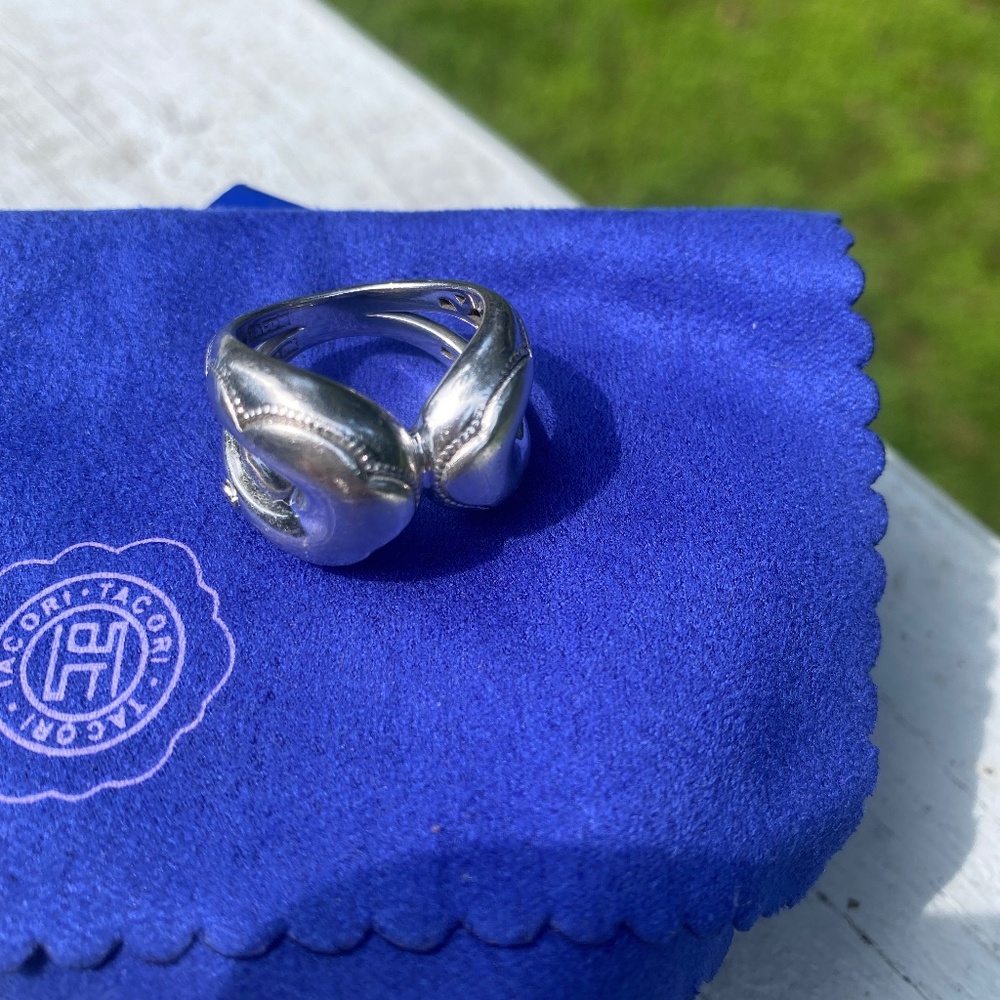 Tacori crescent ring